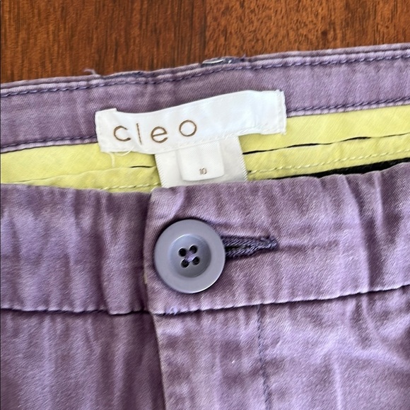 Cleo Straight leg Purple pants size 10 - Picture 4 of 7